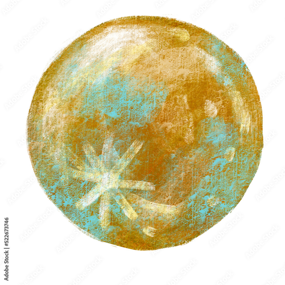 Mercury solar system planets illustration painting chalk art drawing style Mercury solar system planets illustration painting chalk art drawing style