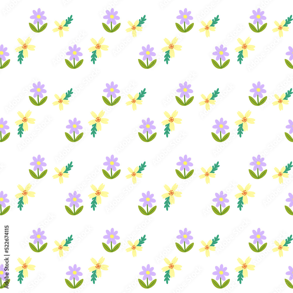 seamless pattern with flowers seamless pattern with flowers