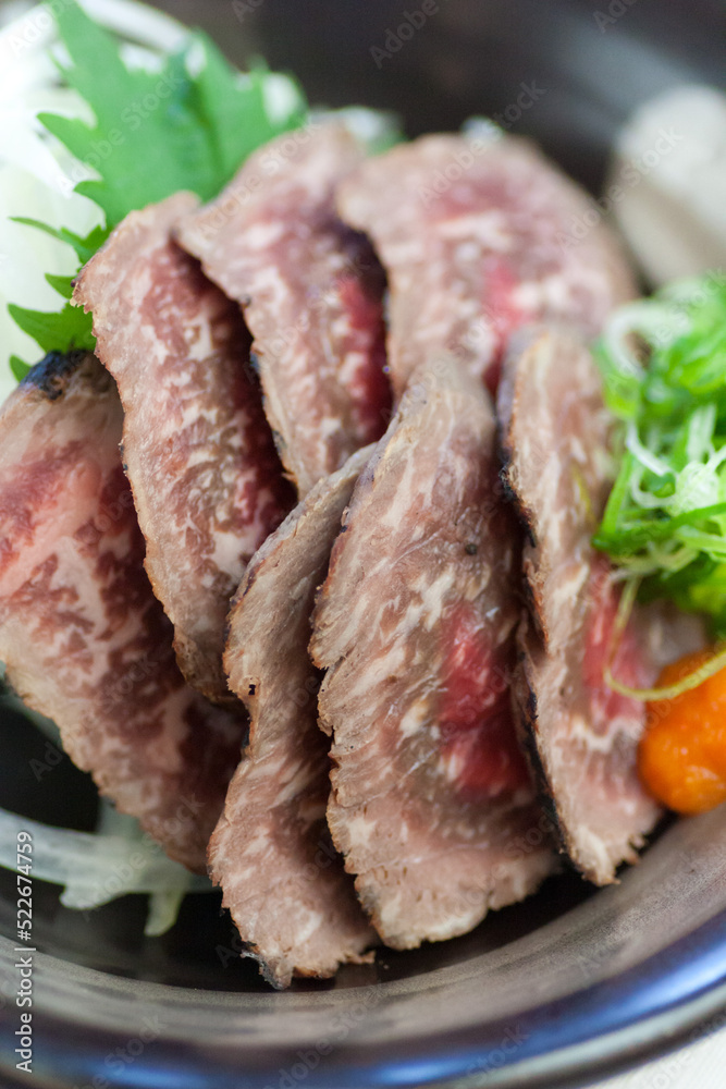 牛肉のたたき 牛肉のたたき