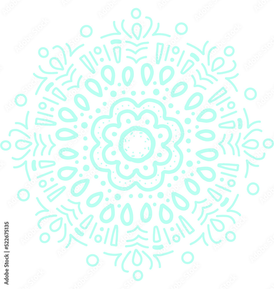 Mandala pattern ornament hand drawing illustration symmetrical meditation art Mandala pattern ornament hand drawing illustration symmetrical meditation art