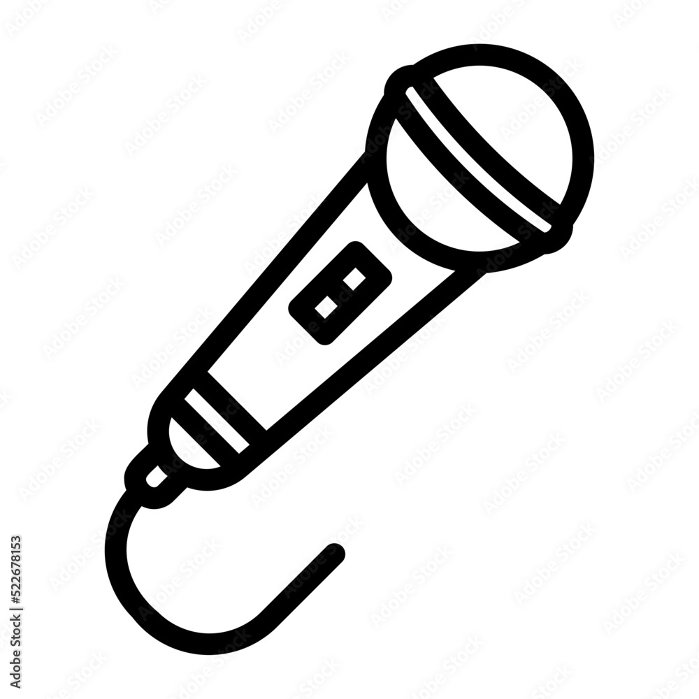 microphone line icon microphone line icon