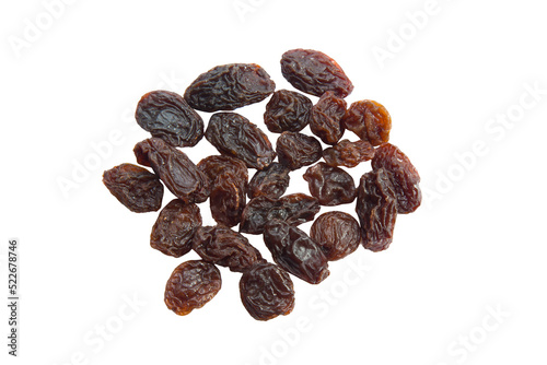 Fotografi Falling raisins cutout, Png file.
