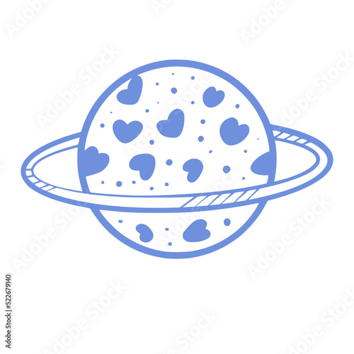 planet cartoon love ollustration cute photo