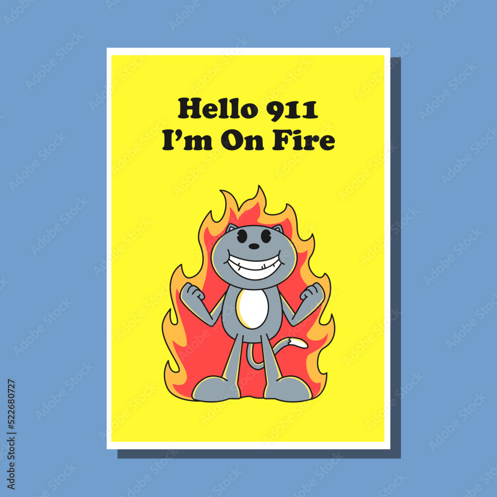 cartoon character poster design with words cartoon character poster design with words