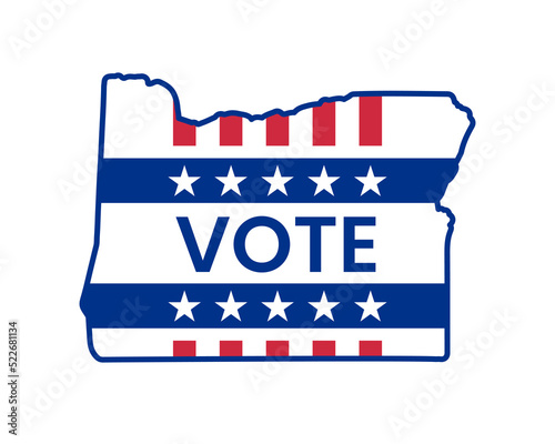 US, USA, american election, voting sign. 2022 midterm election.