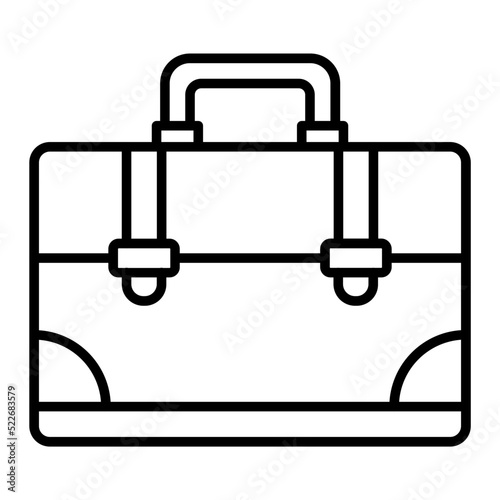 Briefcase Line Icon