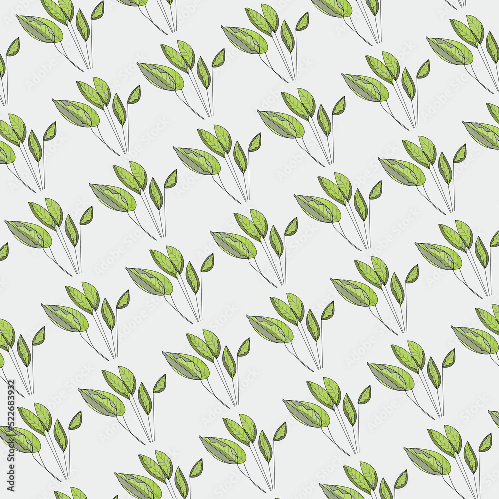 seamless pattern with leaves seamless pattern with leaves