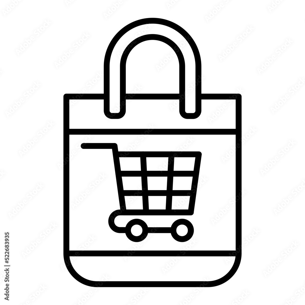 Retail Line Icon