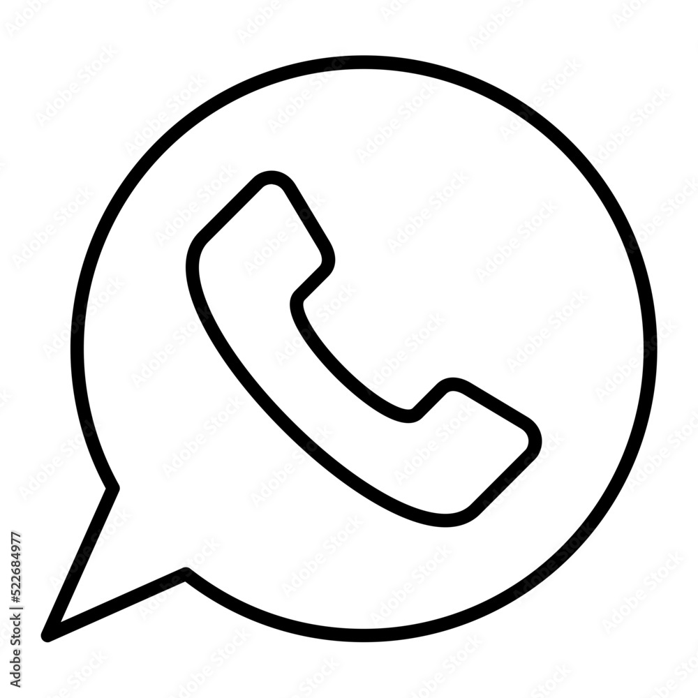 Whatsapp Line Icon