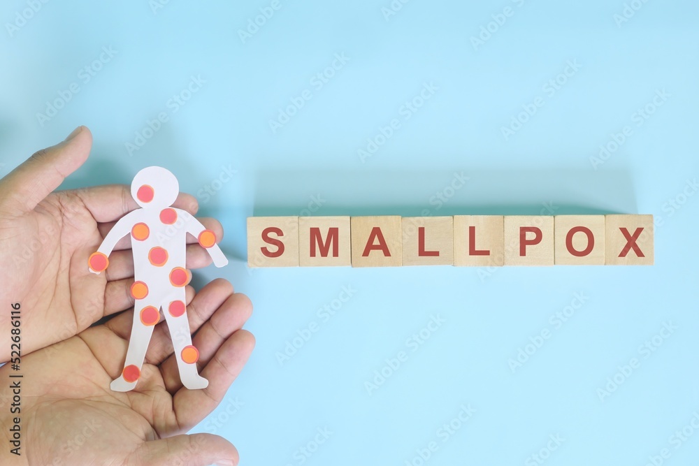 Smallpox disease infection outbreak care, prevention and protection