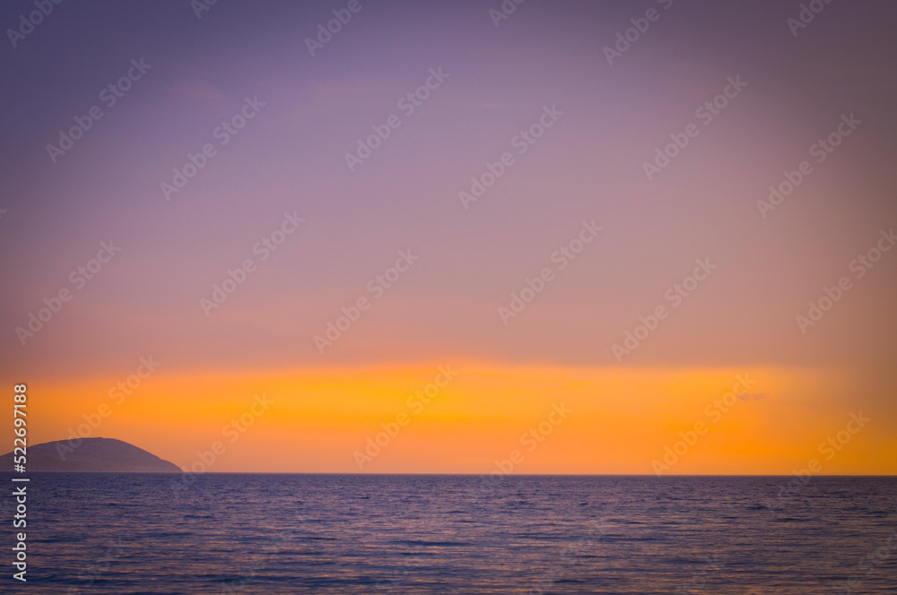 Sunset on the Sea of Marmara
