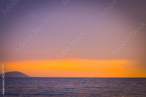 Sunset on the Sea of Marmara