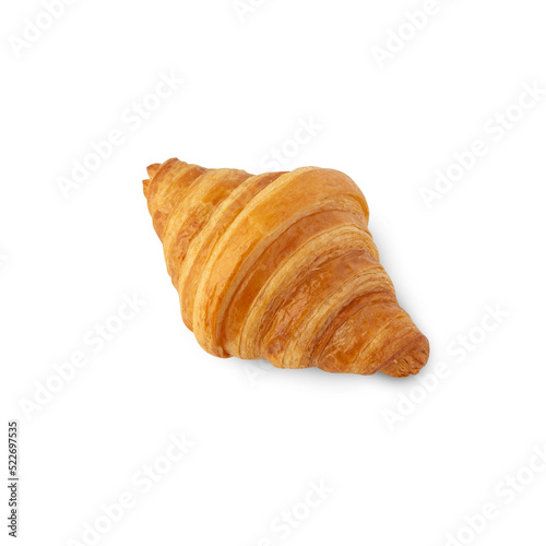Croissant cutout, Png file.