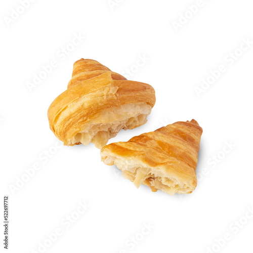 Croissant cutout  Png file.