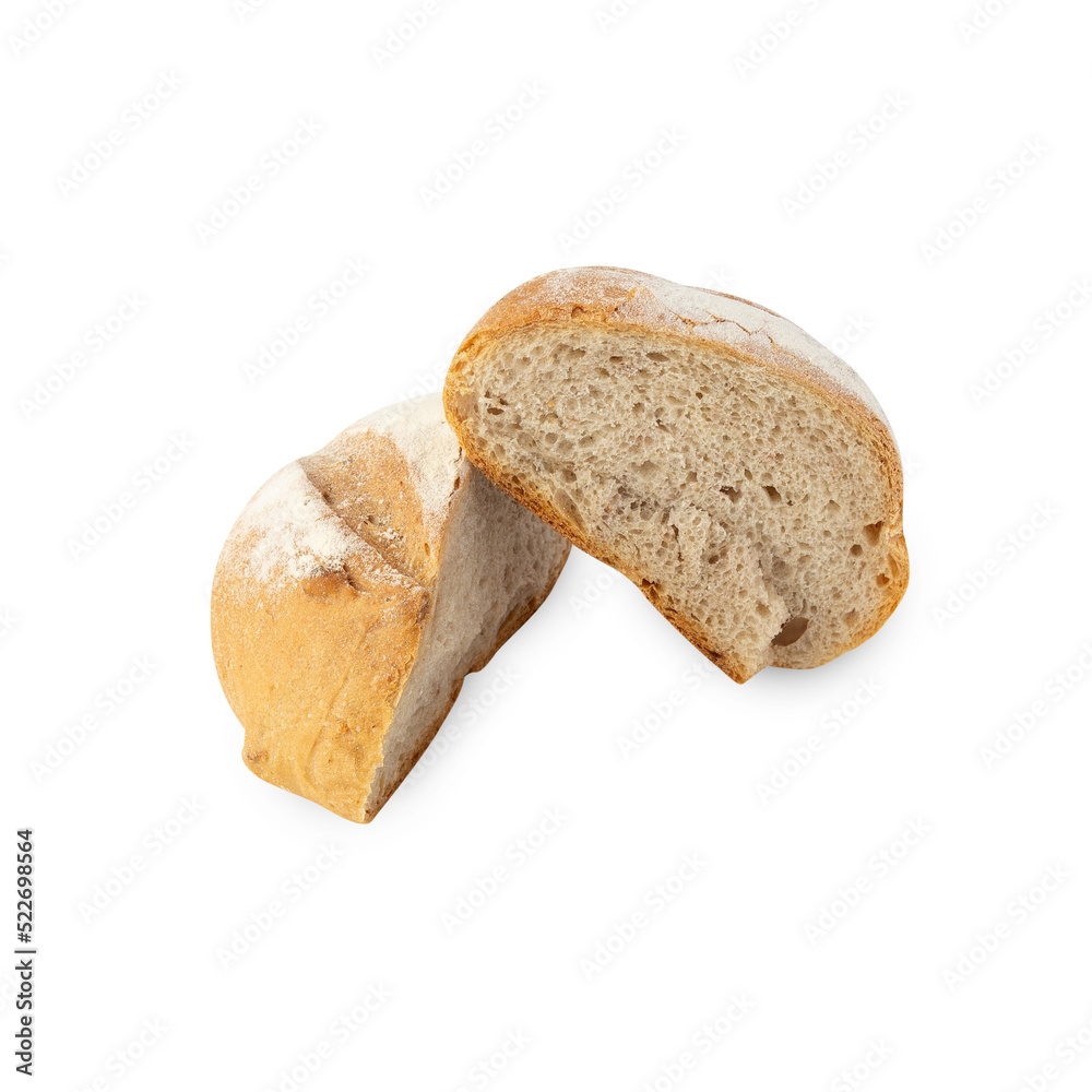 Bread cutout, Png file.