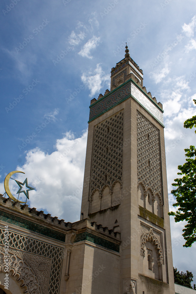 Minaret of mosque
