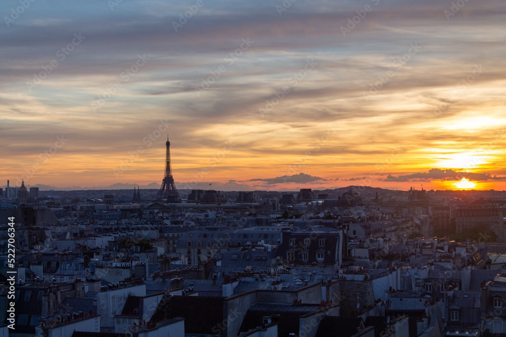 Parigi sunset  tour Eiffel