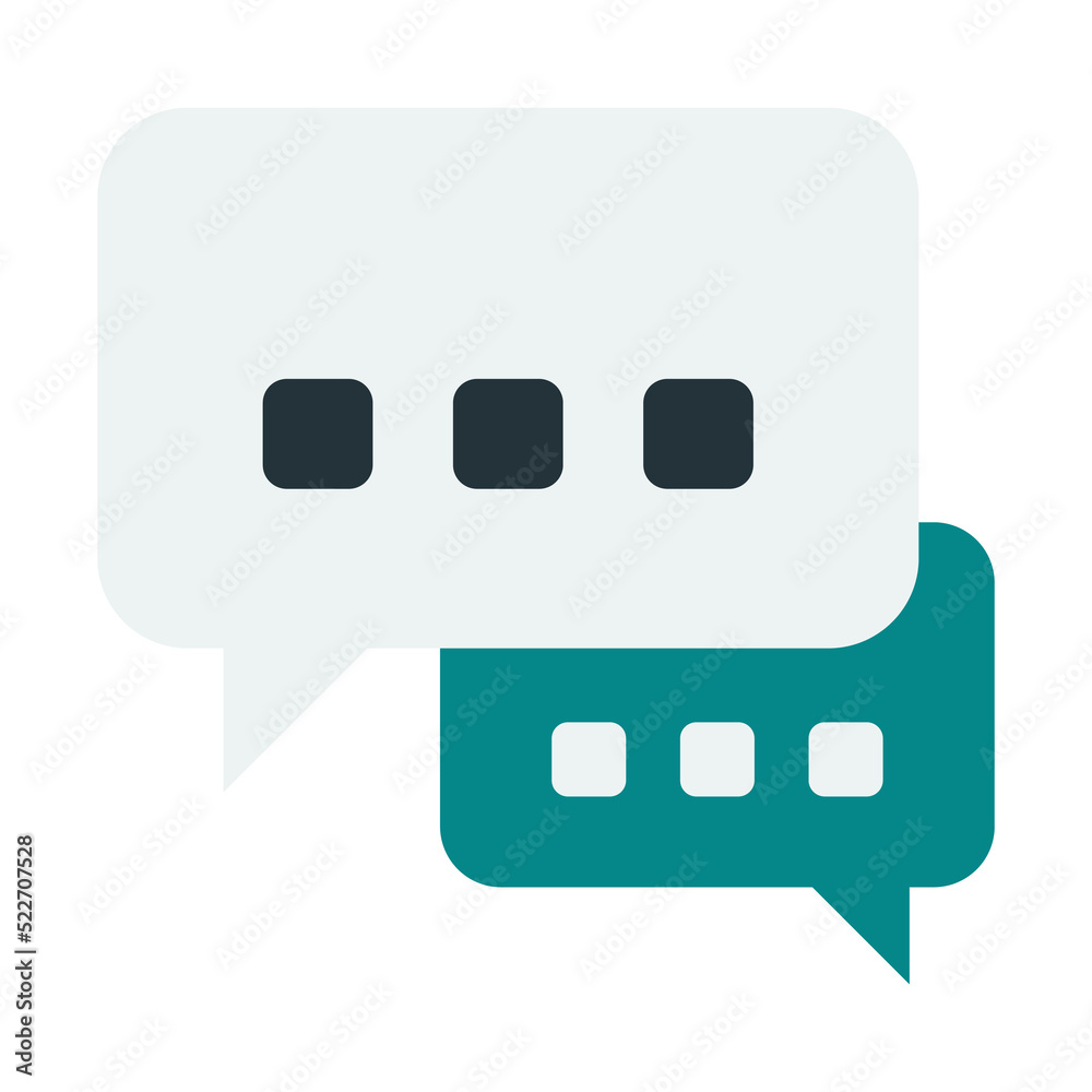 Text icon isolated on transparent background