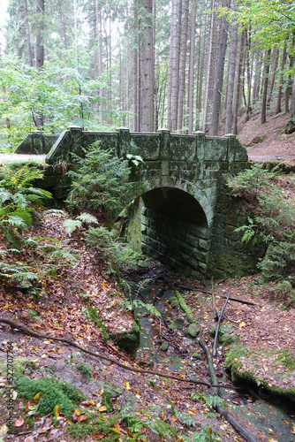 Bruecke bei Hohnstein in Sachsen