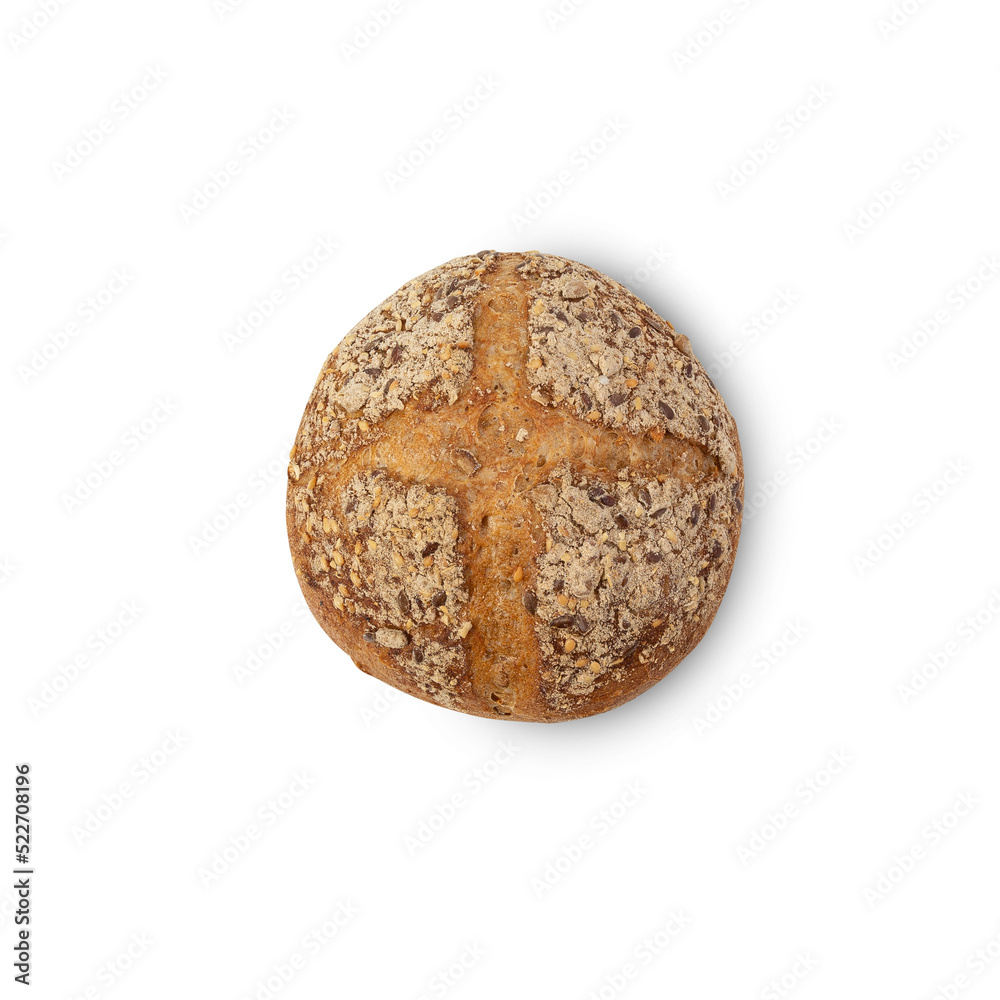 Multigrain bread cutout, Png file. Multigrain bread cutout, Png file.