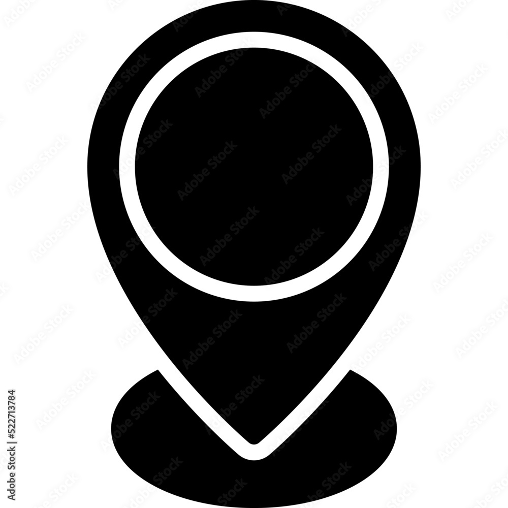 Location pin icon, location map and navigation vector Location pin icon, location map and navigation vector