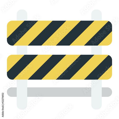 Construction icon isolated on transparent background