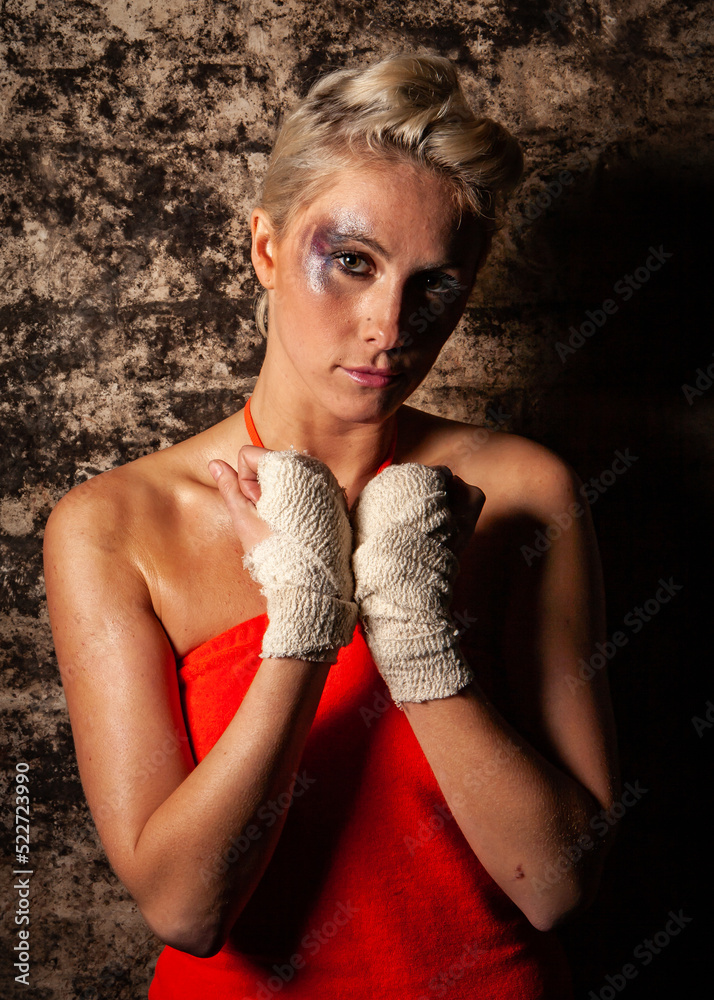 Bareknuckle Fighters. From an image series of a diverse group of male