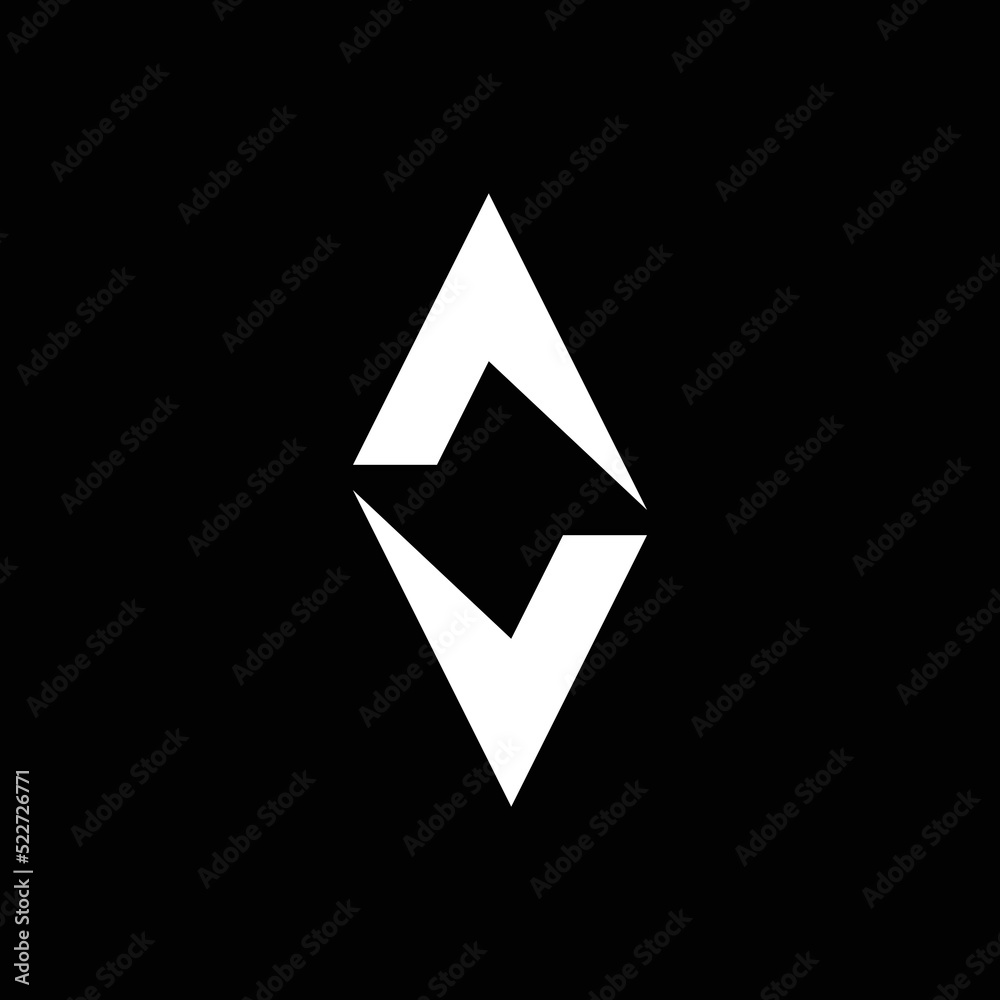 modern letter AV or VA monogram logo design modern letter AV or VA monogram logo design
