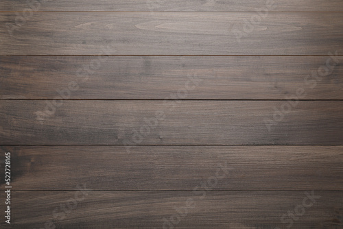 Texture of black wooden surface as background, top view