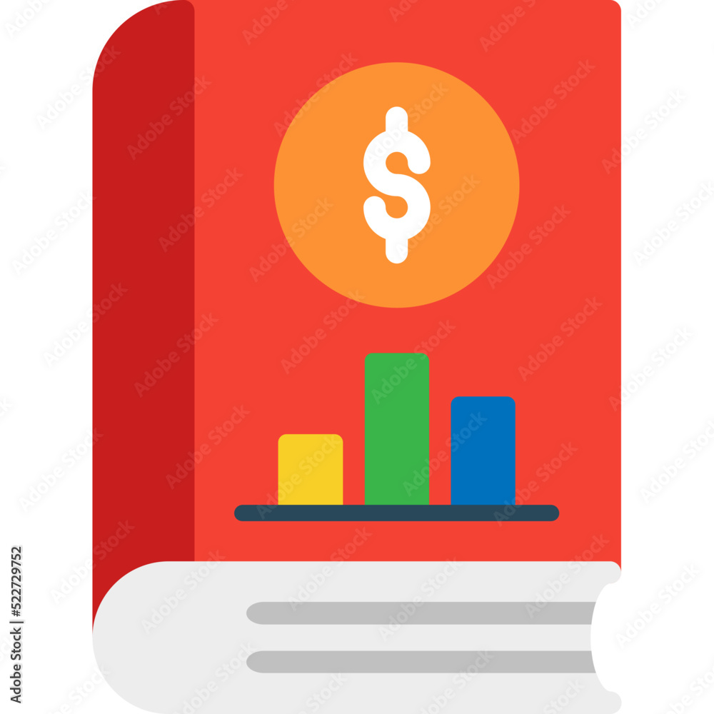 Accounting Book Icon Accounting Book Icon