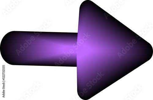 Arrows button pointer direction for decorative