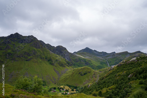 landscape with clouds