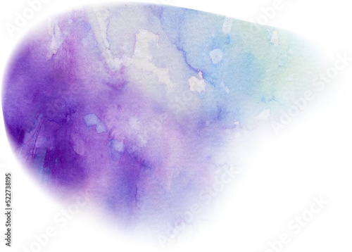 blue and purple watercolor ...