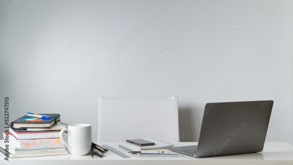 Workplace in the office, at home for work or study Workplace in the office, at home for work or study