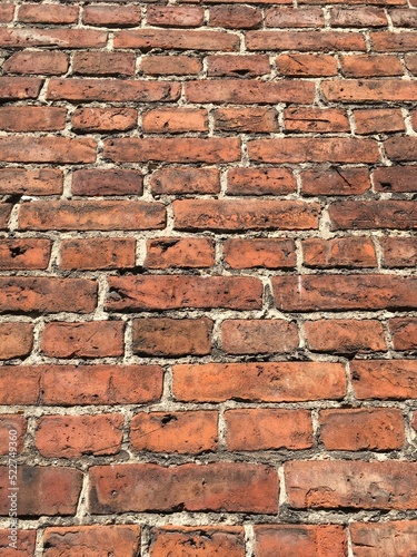 Antic brick wall. Grunge stone texture