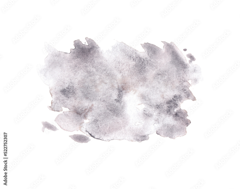 Fototapeta premium gray watercolor stains