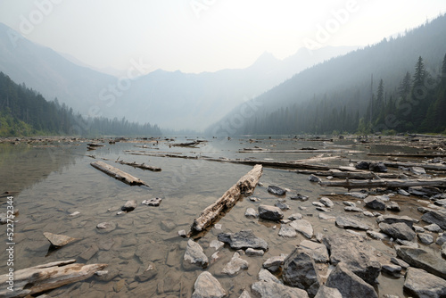 Avalanche Lake Trail in Glacier National Park USA