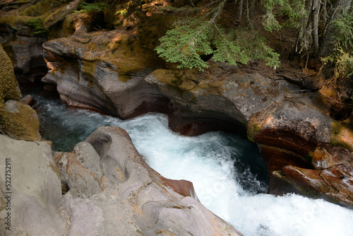 Avalanche Lake Trail in Glacier National Park USA