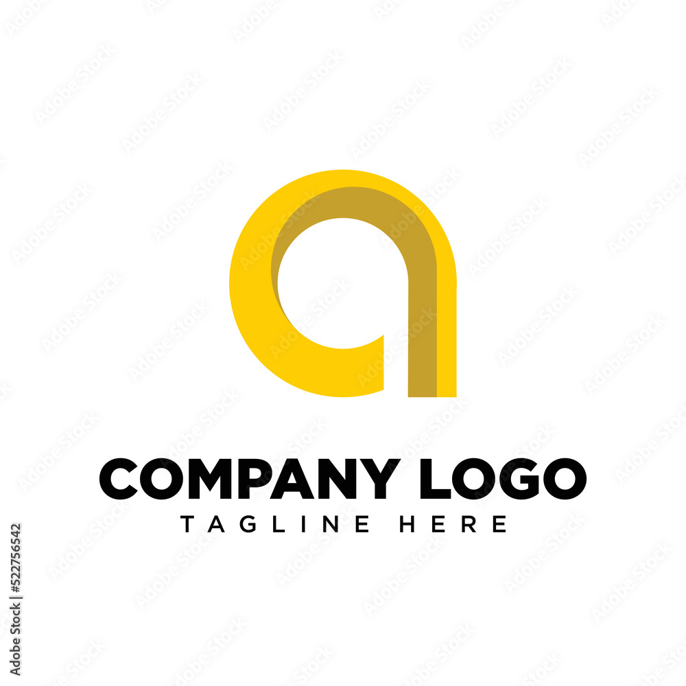 Logo design letter A, suitable for company, community, personal logos, brand logos
