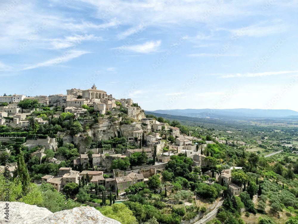 The village of Gordes is considered by the Association des plus beaux villages de France as one of the most beautiful villages in France and therefore attracts many tourists, especially in summer.