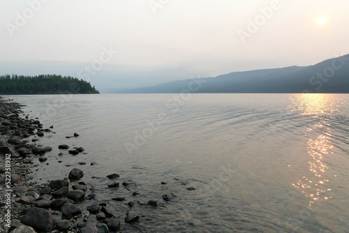 Lake McDonald in Glacier National Park USA