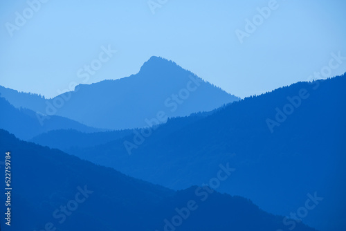 blaue Berge in Bayern