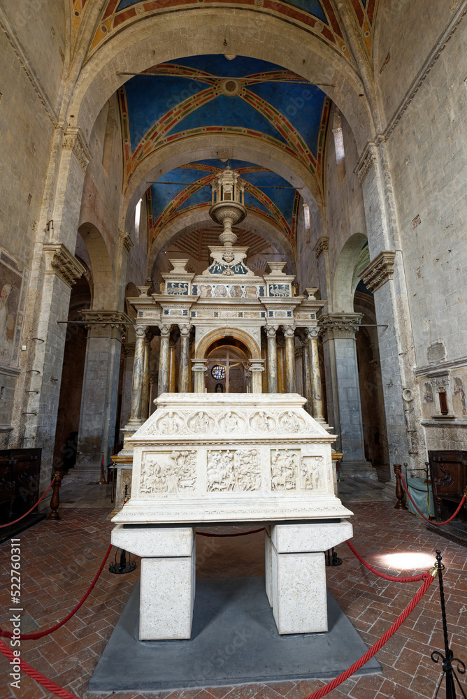 Italien - Toskana - Massa Marittima - Kathedrale San Cerbone - Innenansicht