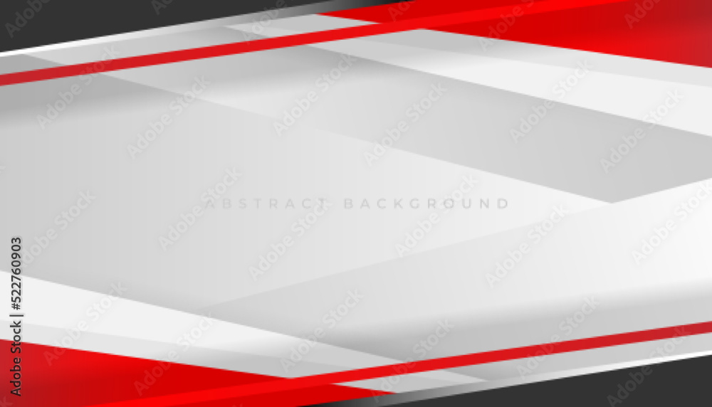 Abstract red gray gray white blank space modern futuristic background vector illustration design. Vector illustration design for presentation, banner, cover, web, card, poster, wallpaper