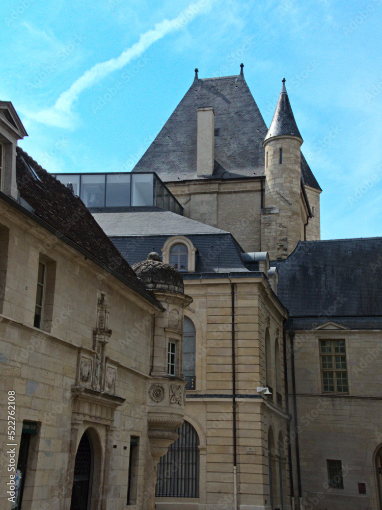 Fototapeta premium Dijon, August 2022 - Visit to the beautiful city of Dijon 