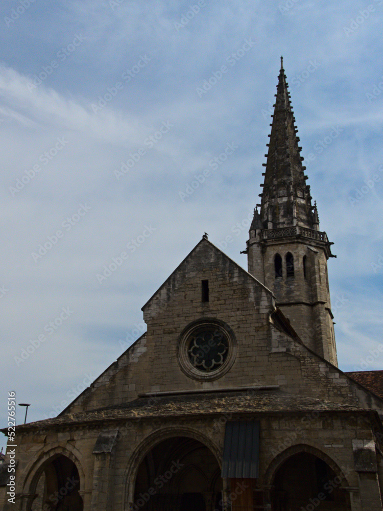 Dijon, August 2022 - Visit the beautiful city of Dijon through its various religious monuments
