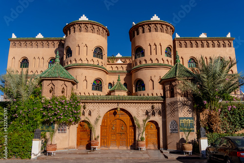 Old Town Architecture In The City Of Ouarzazate  Morocco  Africa