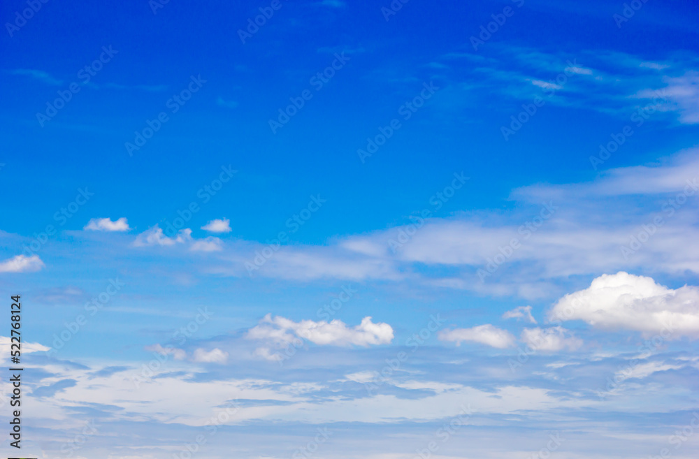 Obraz premium blue sky and clouds