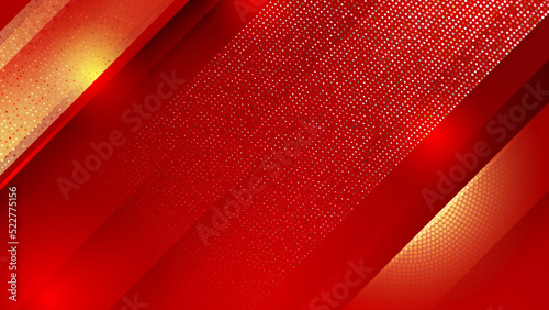 Red and gold background