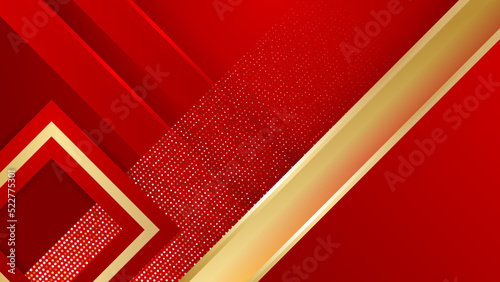 Red and gold background